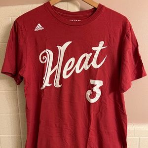Dwyane Wade Christmas Style Miami Heat Shirt Jersey